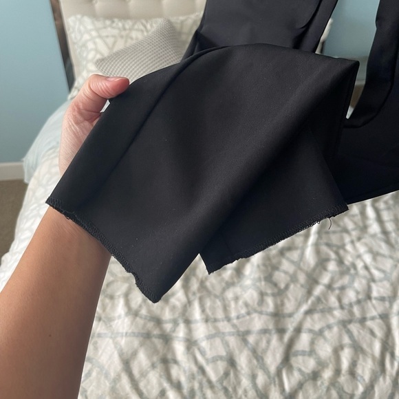 Aritzia Wilfred Laure Slim Pants Women’s Size 6 High Rise Zip Pockets Skinny Leg - Picture 8 of 11